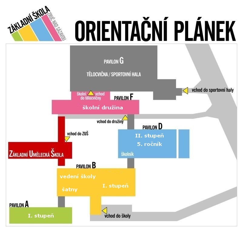 orientační plán
